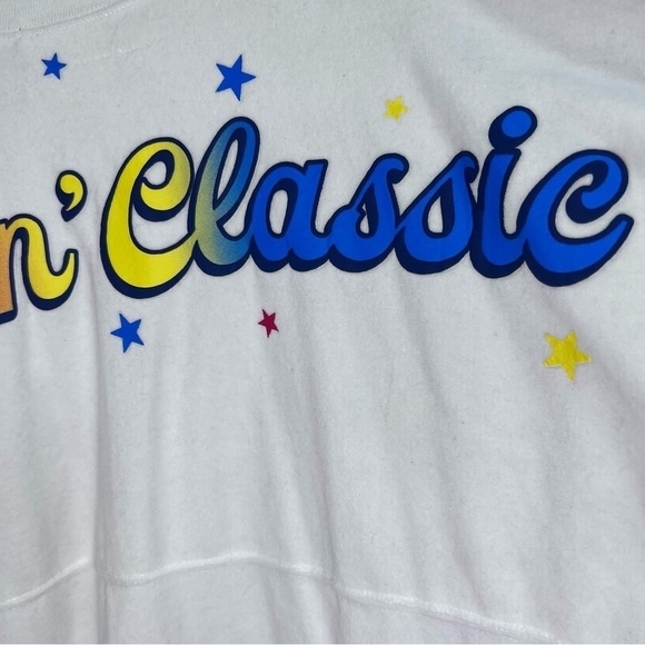 RARE Disney Parks Mickey & Friends "Feeling Classic" Retro Spirit Jersey XL - Picture 7 of 15